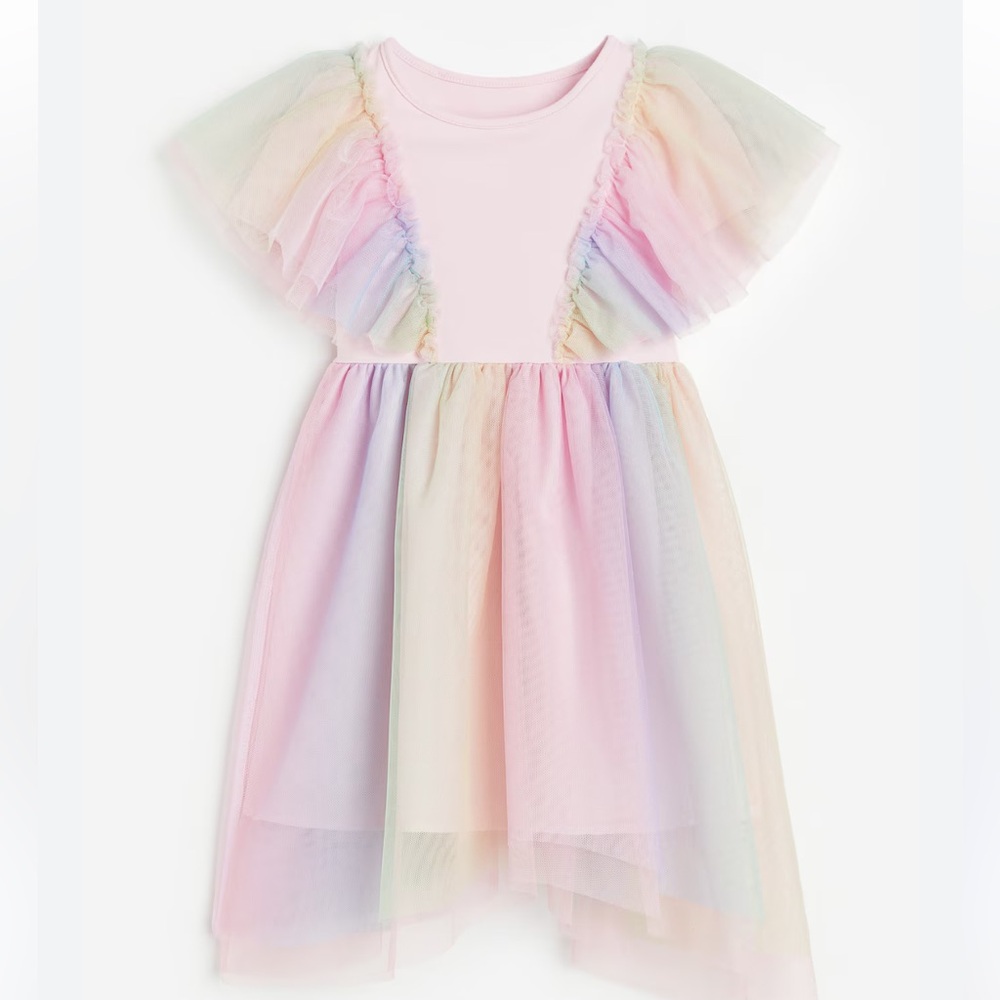 H&M Soft Pastel Tulle Dress